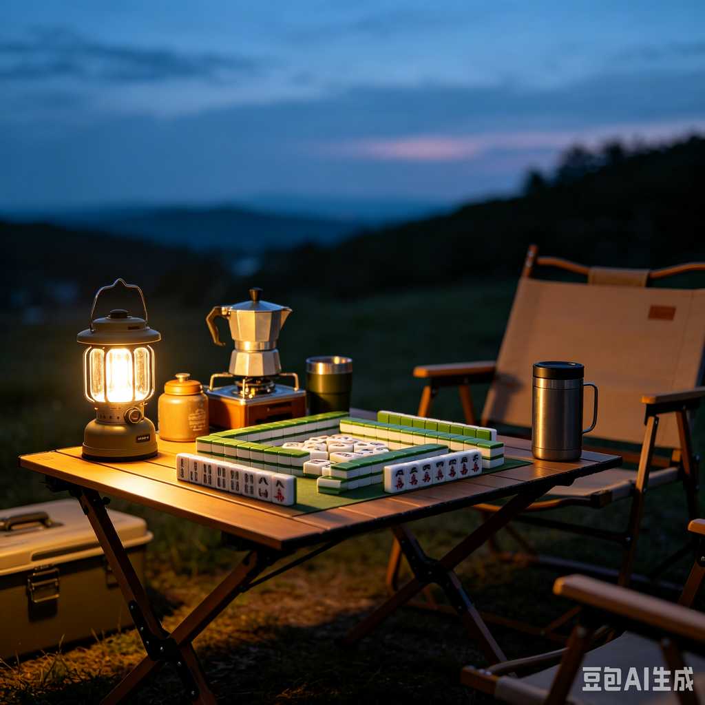 deep print mahjong set