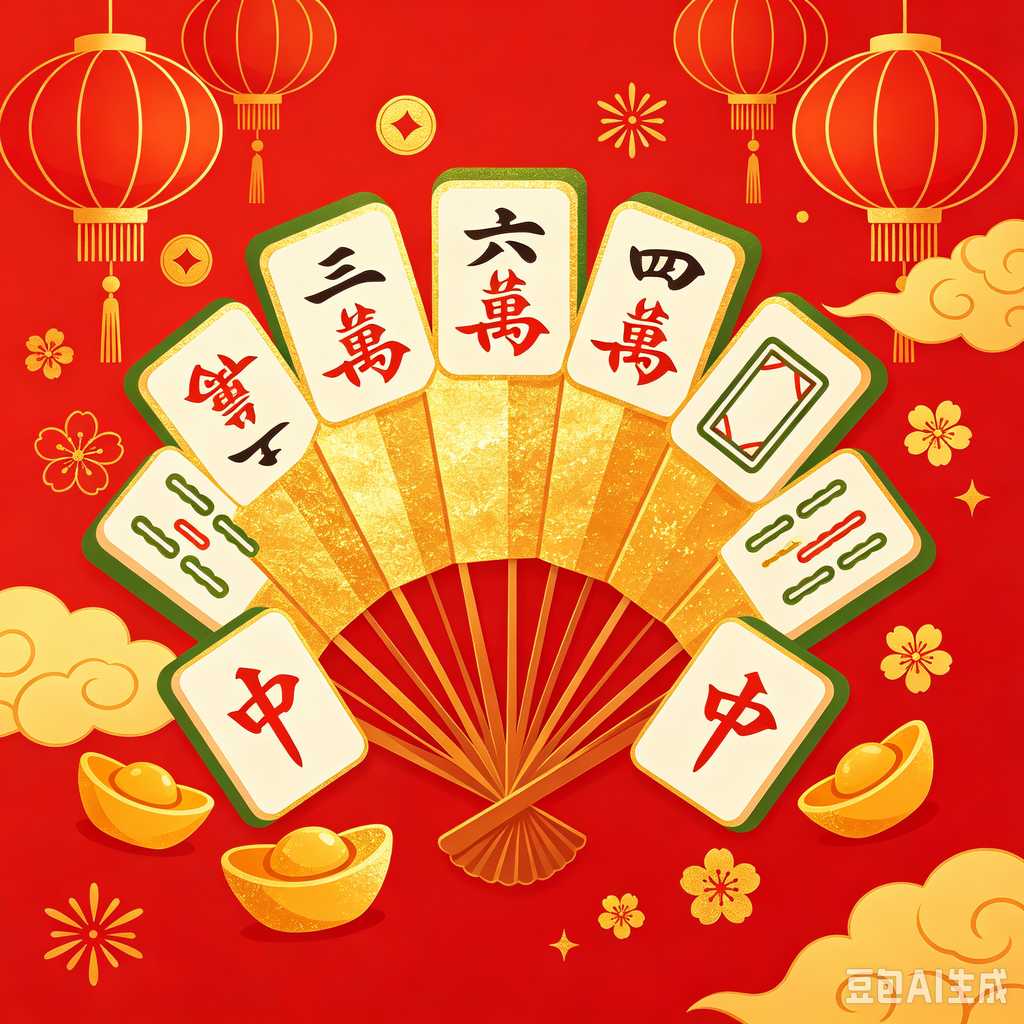 lightweight mahjong tile set