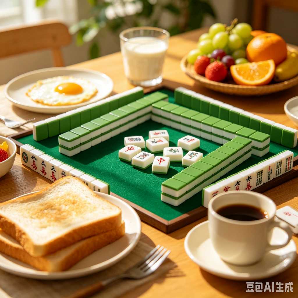 mahjong set for family game night